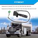 JDMON Turn Signal Switch Replacement for Kenworth T370 T440 T470 T660 T680 T800 T880 Peterbilt 330 337 365 367 379 384 385 386 387 388 389 567 579 587 Replaces P27-1067 P27-6221 Dimmer Blinker Switch