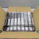 14 Panels 20Ft(L) X 13Inch(H) Garden Fence Animal Barrier - 14 Pack No Dig Fence Animal Barrier Fence Panel Metal Fencing Edging Border for Dog Rabbits and Outdoor Patio Yard Decorative Bottom Blocker