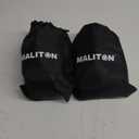 Maliton Inflatable Foot Rest Pillow for Air Travel, Toddler Airplane Travel Essentials, Car Seat Foot Rest for Kids, Adjustable Height Leg Rest Pillow for Airplane, Home, Office(Dark Grey, 2 Pack)