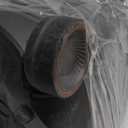 JBL PartyBox Stage 320 - Portable Party Speaker with Telescopic Handle & Wide, Sturdy Wheels, Powerful JBL Pro Sound, Futuristic lightshow, Up to 18 Hours of Play time, Splash Proof (Black)