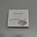 Smartish® Magnetic Cord Holder - Cable Wrangler Organizer with Magnet Clips for Charger Management on Desktop, Nightstand for USB-C + Lightning - Lightly Toasted Beige