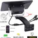 Solar Pendant Lights Upgraded Double Bulb Lights IP65 Waterproof Dusk to Dawn Auto Lamp with Remote Controller for Outdoor Shed Barn Chicken Coop Bullpen Pig Pen Stables Tents etc(Dual Lamp)