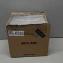 IRIS USA Pencil Case Plastic Pouch Box Storage Organizer for Beads, Pens, and Art Supplies, 10-Pack, Stackable Container with Snap Lid for Jewelry, Stickers, and Tackle Box, Clear, Medium