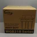 iSpring WGB21B 2-Stage Whole House Water Filtration System, with 10" x 4.5" Sediment CTO(Chlorine, Taste, and Odor) Filter, 1" Inlet/Outlet