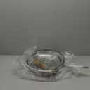 Stainless Steel PanNon-Toxic PFAS, PFOA & PTFE Free, Compatible With All Cooktops & Induction Safe, Oven Safe Pan for Searing & Sauting, Long Lasting Cookware. (12 Inch)