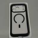 Miracase for iPhone 17 Pro Max Case 6.9" Full-Body Phone Case with Built-in Glass Screen Protector& Full Camera Protector, Camera Control [Magnetic with MagSafe] Drop Proof 17 ProMax Cover, Black