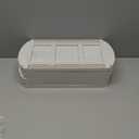 2 Pack Multi-Purpose Pull-Out Storage Organizers, Under Sink Organizers and Storage for Bathroom & Kitchen, Under Cabinet Organizers and storage, 14.8 Inch, White