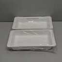 2 Pack Deep Drawer Organizer Bins, Sliding Drawer Organizer Bin Expandable and Adjustable Tray for Kitchen Utensils, BBQ Tools, Towels, Durable Plastic Sliding for Easy Storage(12.4-17.7")