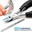 Heavy Duty Toenail Clippers for Thick Nails, Long Handle, Large Toe Nail Clippers for Seniors, 62 Pieces