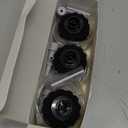 AQUANEAT 3pcs Mini Aquarium Sponge Filter, Quiet Fish Tank Bio Foam Filter, with Airline Tubing, up to 2Gal