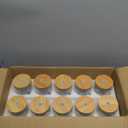 Irenare 10 Pcs Employee Appreciation Gift Bulk 16 oz Glass Cup Thank You Can Shaped Glass Cup with Lid Straw Social Worker Month Inspirational Gift for Coworker Nurse Women Teacher Graduation