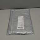 Blissful Diary Baby Splat Mat for Under High Chair, 50.4 x 50.4 Inch Wipeable Splash Mat, Waterproof and Washable, Anti-Slip Floor Protector, Gray (Grey)