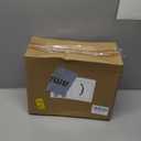 Hanging File Organizer, Letter-Size File Holder Filing Box with 5 Hanging Folders, Metal Mesh Desk File Folder Storage(No Assembly Required) (with 5 Grey Folders)