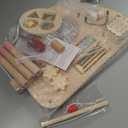 Activity Table for 1 Year Old, Montessori Toys for 1 2 Year Old Girls Boy Gifts, 8 in 1 Wooden Sensory Play Table for Toddler 1-3, Learning Toys for Baby 12-18 Months 1st Christmas Birthday Gifts