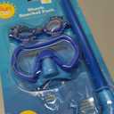 Life is Good Kids Snorkel Mask with Swim Goggles, Junior Diving Set for Clear Underwater Vision