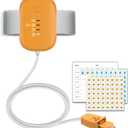 Bedwetting Alarm , Bed Wetting Pee Alarms for Older Kids Boys and Girls, Moisture Potty Alarm USB Rechargeable, Potty Training 3 Working Modes