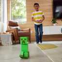 Mattel Minecraft Exploding RC Creeper with Lights & Sounds, 10 Explosion Particles, Game-Authentic Movement & DLC Code, 10cm/3.94"