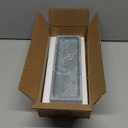 Green Marble Tray for Bathroom Countertop - Rectangular Natural Stone Organizer with Sandblasted Finish, Catchall Vanity Tray for Dresser, Entryway, Makeup & Jewelry | 10.6"x3.5"