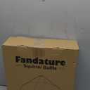 19 Inch PP Squirrel Proof Baffle for Protecting Outside Pole Bird Feeders and Bird Houses, Hang Mount Raccoon and Squirrel Guard Stopper for Shepherd Hooks - Black, 2 Pack