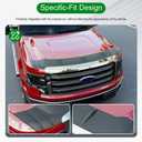 Xipoo Hood Protector Compatible with 2009-2014 Ford F150 Hood Deflector TPE Shield Replacement for 2009 2010 2011 2012 2013 2014 Ford F-150 Accessories