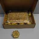 Yexiya Indian Return Gifts for Pooja Hollow Out Hexagon Candy Boxes Golden Hexagon Box Storage Boxes Indian Festival Favor Return Gifts for Diwali Pooja Wedding House Warming(30 Pack,Hexagonal Style)