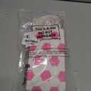 Eersida 16 Pcs Pink Soccer Party Favor with Handles Pink Soccer Goodie Bags Bulk Candy Treat Bags for Team Birthday Party Supplies