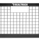 RealTruck BACKRACK Safety Rack Frame Only | Black, No Drill | 10800 | 2017-2020 Ford F-250/F-350/F-450/F-550; 2011-2025 Dodge RAM 1500; 2019-2022 RAM 1500 Classic; 2004-2025 Nissan Titan & Others