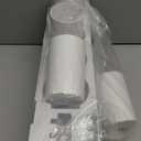 iHave Toothbrush Holders for Bathrooms, 4 Cups Toothbrush Holder Wall Mounted with Toothpaste Dispenser - Large Capacity Tray, 2 Cosmetic Drawer - Bathroom Organizer & Bathroom Accessories Set (White)