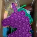 Fidget Poppers Pack 50 Pcs Fidget Toys, Party Favors for Kids 8-12, Stocking Stuffers, Bulk Sensory Toys for Classroom Treasure Box Prizes, Goodie Bags, Birthday Gifts