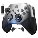 EasySMX X10 PC Controller for Black Myth: Wukong - Enhanced Wireless Bluetooth Controller with a Swappable Faceplate/Hall Joysticks and Triggers for PC/Switch/Steam/Android TV/Android and iOS Mobile