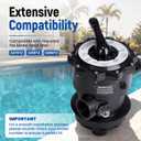 SP071621 Top-Mount Control Valve Replacement for Hayward Pro-Series Filters