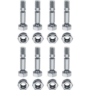 Heavy-Duty Shear Pin Kit Fits for 707555 for Briggs & Stratton & Craftsman 24"/27" Dual-Stage Snow Throwers 8-Pack Shear Pins
