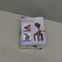 Wireless Car Charger Mount, 15W Dual Coil Rotatable Car Phone Holder Wireless Charger for Samsung Galaxy Z Fold 7/6/5/4/3/2, Z Flip, S25/S24/S23/S22 Series and iPhone, Car Charger Included (Black)