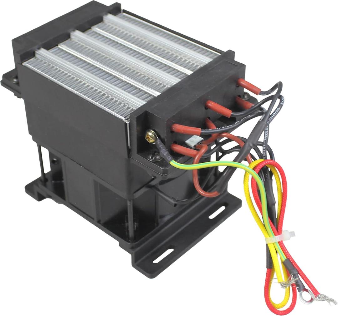 PTC Fan Heater 500W 110V Electric Ceramic Element Energy Saving Constant Temperature Thermistor Insulation Air Heater Fast Heating, PTCYIDU