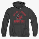 LOGOVISION California State University Northridge Official Matadors Logo Unisex Adult Pull-Over Hoodie,Gray,M