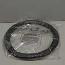 Truck Tuff Heavy-Duty Steering Wheel Cover, Durable Cover for Truck Steering Wheels  Black