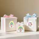 2 x 1008Pcs Happy First Day of School Stickers Rainbow Pencil Apple Self-Adhesive Sticker Decals for Back to School Scrapbook Envelope Decor 2 Style