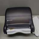 San Jamar Classic Tear-N-Dry Essence Plastic Paper Towel Dispenser, Towel Dispenser for Bathroom, 9.75 X 14.75 X 12.25 Inches, Black Pearl