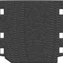 Cargo Liners Custom Fit for Jeep Wrangler Sahara Rubicon JL 2018 2019 2020 2021 2022 2023 2024 2025 All Weather Rubber Trunk Mats Unlimited 4x4 Door Without Subwoofer Heavy Duty - Not Fit 4XE (normal)