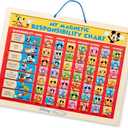 Melissa & Doug Disney Mickey Mouse Clubhouse My Magnetic Responsibility Chart - Toddler Routine, Kids Reward Board, Reward Chart for Toddlers and Kids Ages 3+