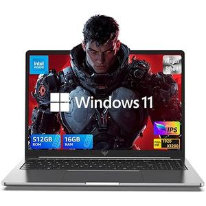 AOC 2025 AX16 PRO Laptop, 16.1" FHD (1920 x 1080) Display, AMD Ryzen 7 5700U(8C/16T) Processor, 16GB DDR4 RAM, 512GB SSD, Windows 11 Pro, Wi-Fi 6, BT5.2, 53Wh Battery, Backlit Keyboard, Gray