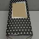 LUKA Ceramic Stackable Black and White Checkered Espresso Cups with Saucers and Metal Stand, 4 Ounce Small Demitasse Cups Set for Coffee Drinks, Latte, Tea - Set of 4