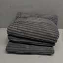 Extra Large Bath Towel Set of 6 (40"x80"),Oversized Bath Sheet Super Soft Highly Absorbent Microfibers Quick Dry Luxury Shower Towel for Bathroom Spa Gym Hotel Yoga (Charcoal Gray, 6Piece)