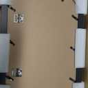 11x16.5 Diploma Frame with Tassel Holder for 8.5x11 Certificate Document, Black Diploma Frame with Real Glass, Black Over Gold Double Mats, Display 8.5x11 diploma and One Tassel