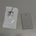 Leviton 1-Gang No Device Blank Wallplate, Standard Size, Thermoset, Box Mount, 87014, Gray