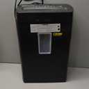 Bonsaii 12-Sheet Cross Cut Paper Shredder, 5.5 Gal Home Office Heavy Duty Shredder for Paper, Credit Card, Mail, Staples, with Transparent Window, High Security Level P-4 (C275-A)