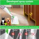 Mops for Floor Cleaning Wet Spray Mop with 14 oz Refillable Bottle and 3 Washable Microfiber Pads Home or Commercial Use Dry Wet Flat Mop for Hardwood Laminate Wood Ceramic