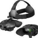 Night Vision Goggles - Nightfox Swift 2 Pro NVG Goggles, Head or Helmet Mounted, Wide FOV, 1x Magnification NVGs, 1080p Video Recording, Stealth Infrared 940nm IR, Tactical Digital NODs for Airsoft
