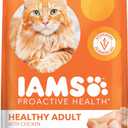 IAMS Proactive Health Dry Cat Food, Healthy Cat Food Dry Recipe for Adults, with Chicken 7 lb. Bag (EXP 09/16/26)