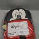 Disney Backpack For Women | Mickey Mouse Backpack With Keychain | Cute Mini Backpacks | Womens Bag | One Size Black